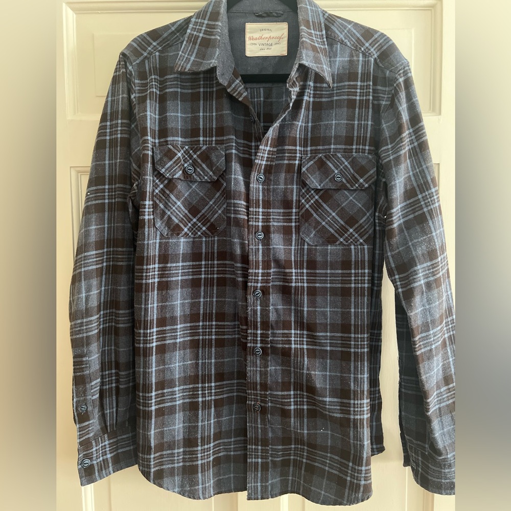 Original Vintage | Weatherproof | Mens Flannel | Medium